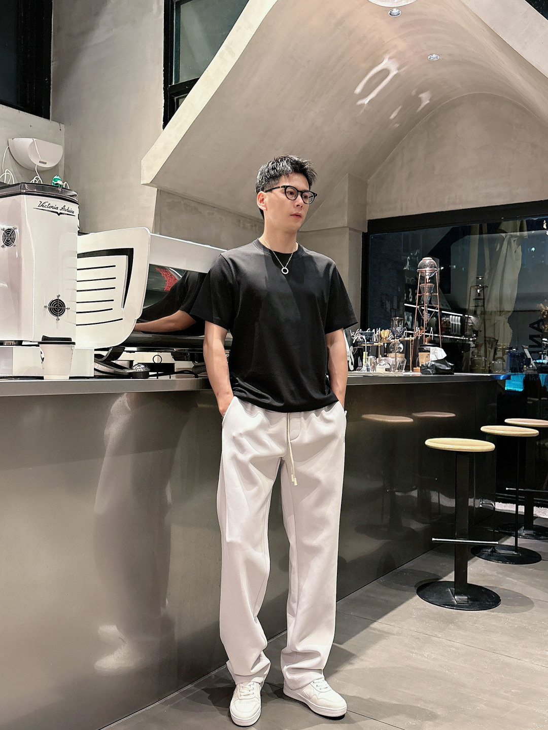 2026 春夏新品 华伦休闲裤颜色： 米色 黑色码数：M-5XL