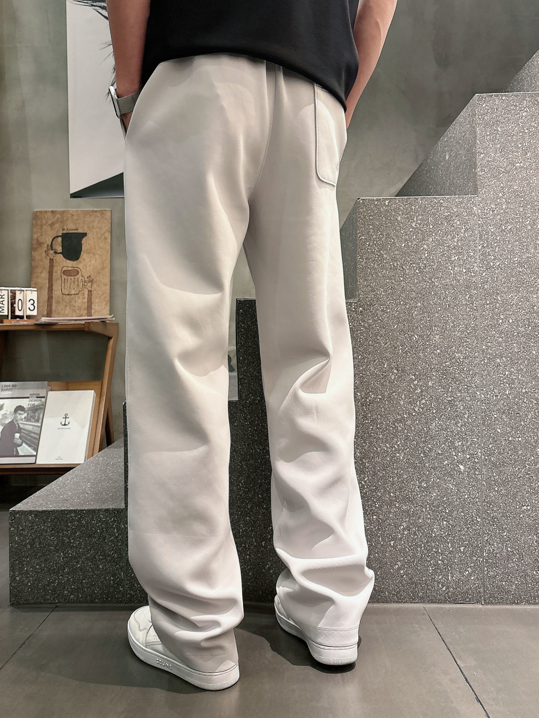 2026 春夏新品 华伦休闲裤颜色： 米色 黑色码数：M-5XL