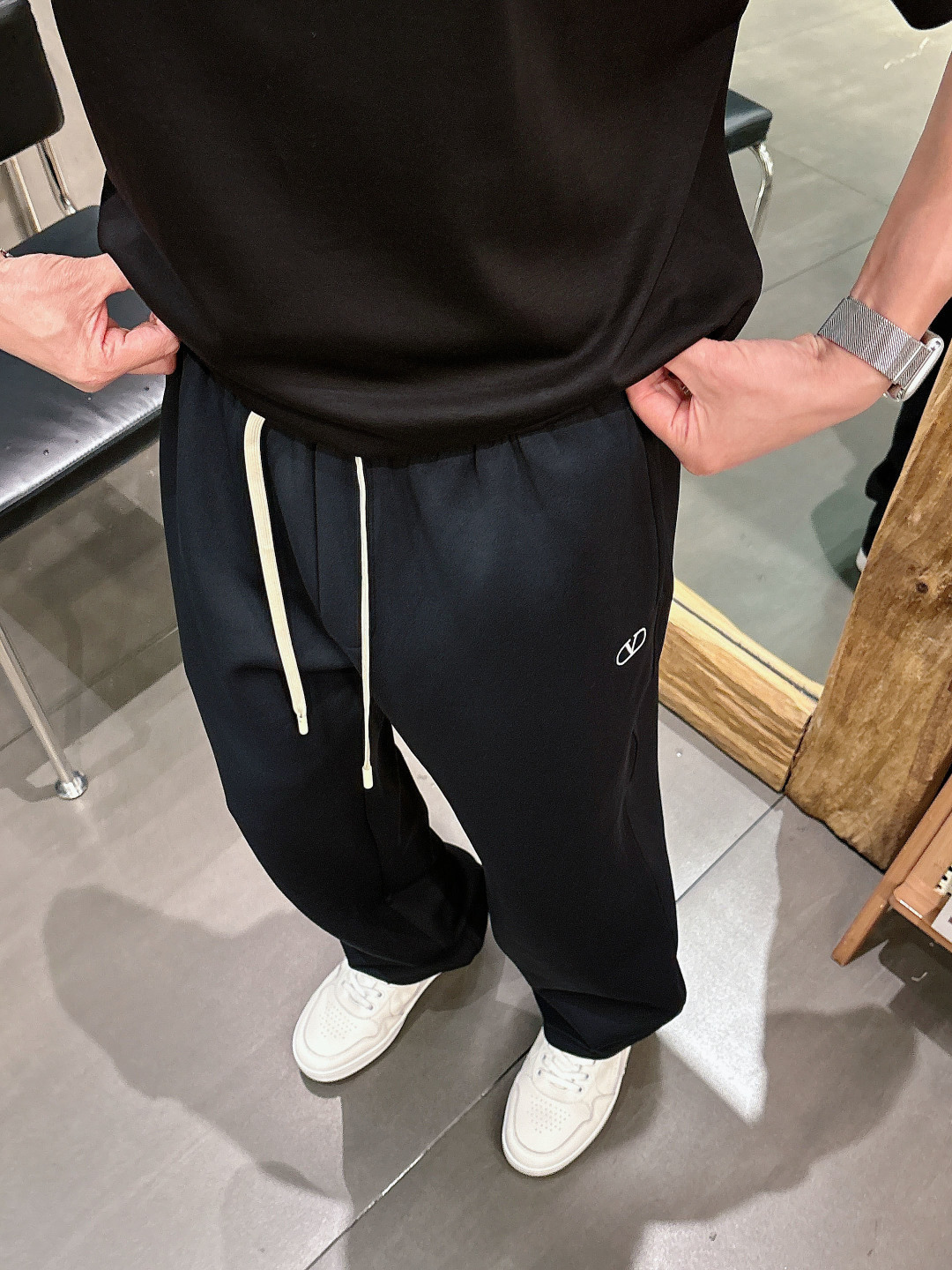 2026 春夏新品 华伦休闲裤颜色： 米色 黑色码数：M-5XL