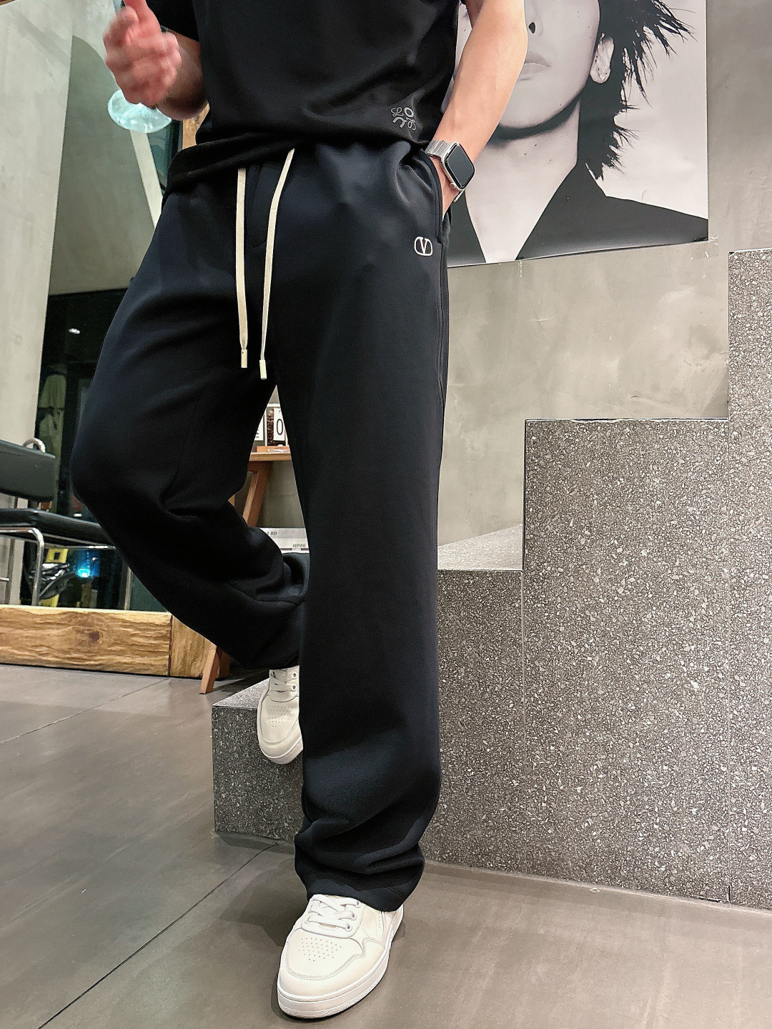 2026 春夏新品 华伦休闲裤颜色： 米色 黑色码数：M-5XL