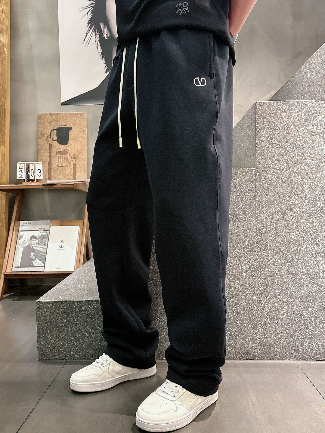 2026 春夏新品 华伦休闲裤颜色： 米色 黑色码数：M-5XL