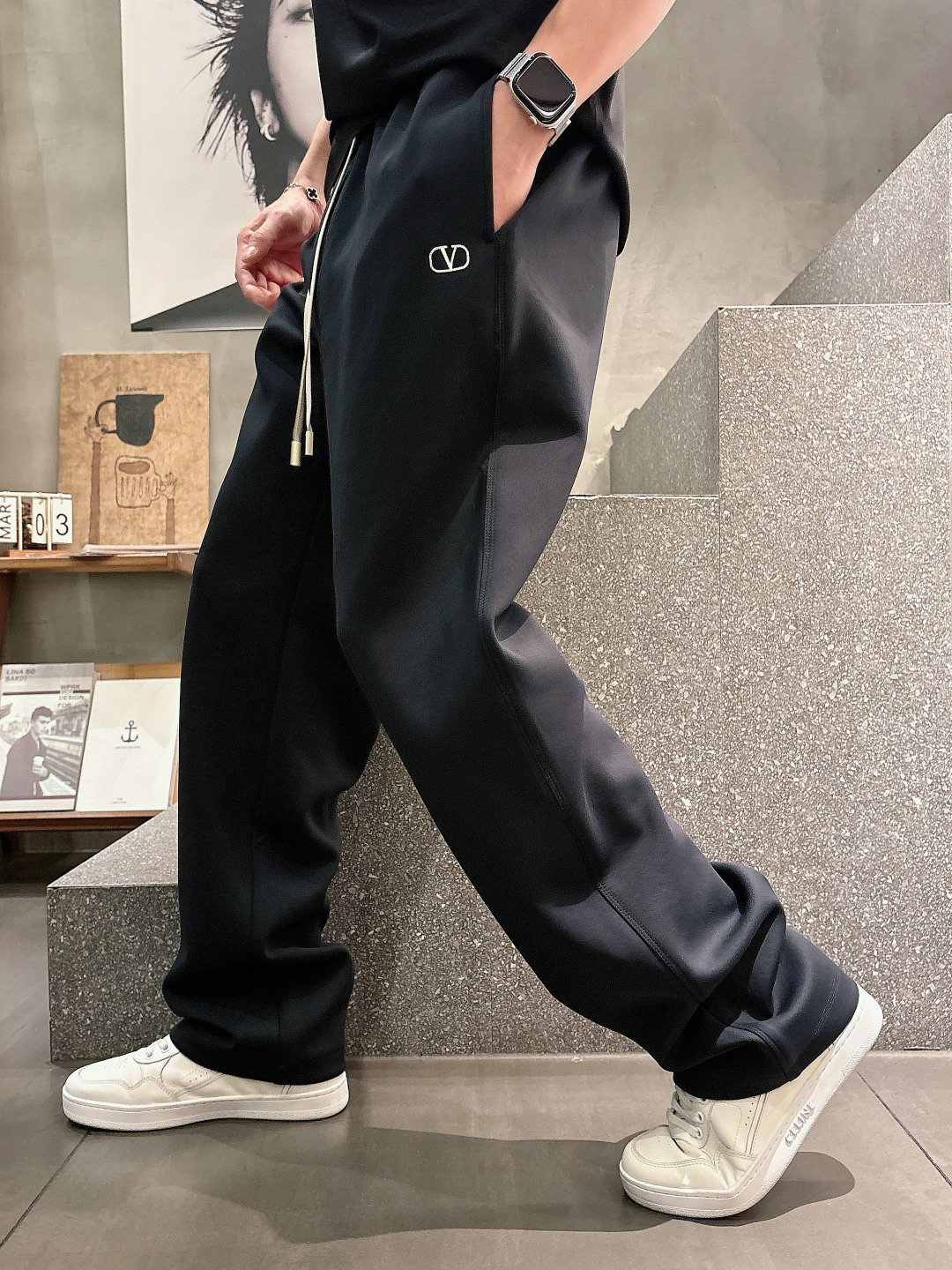 2026 春夏新品 华伦休闲裤颜色： 米色 黑色码数：M-5XL