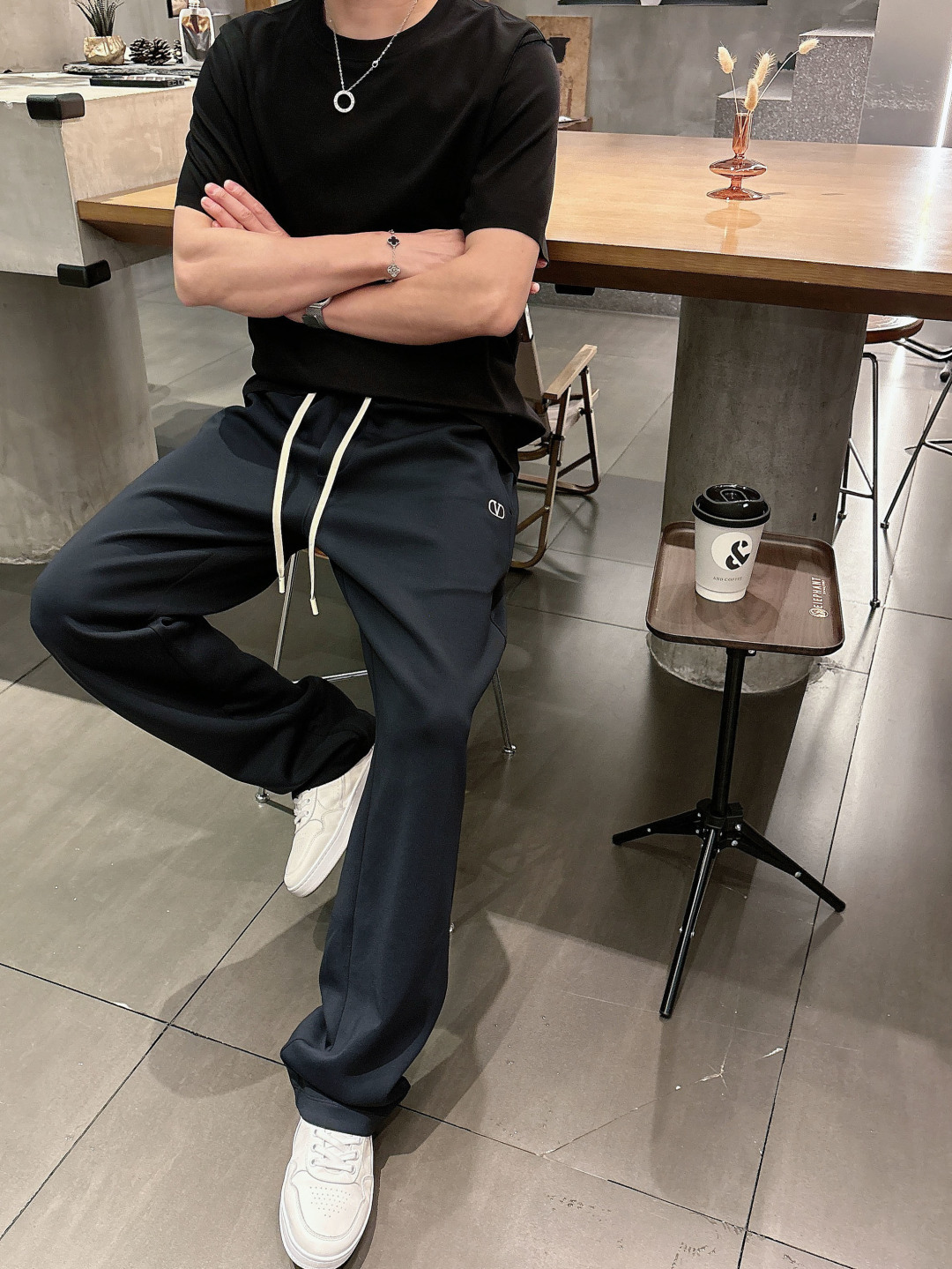 2026 春夏新品 华伦休闲裤颜色： 米色 黑色码数：M-5XL