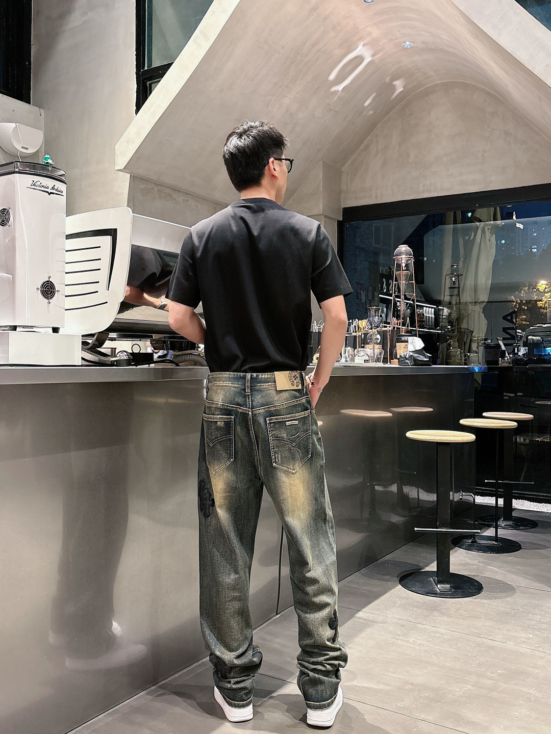 2026 春夏新品 克罗心牛仔裤颜色： 蓝色码数：M-3XL