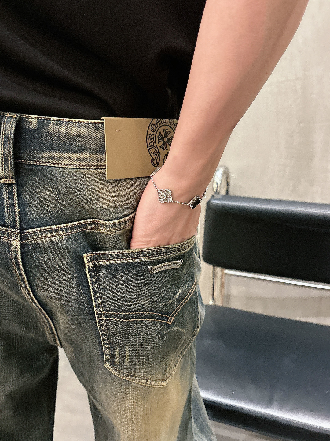 2026 春夏新品 克罗心牛仔裤颜色： 蓝色码数：M-3XL