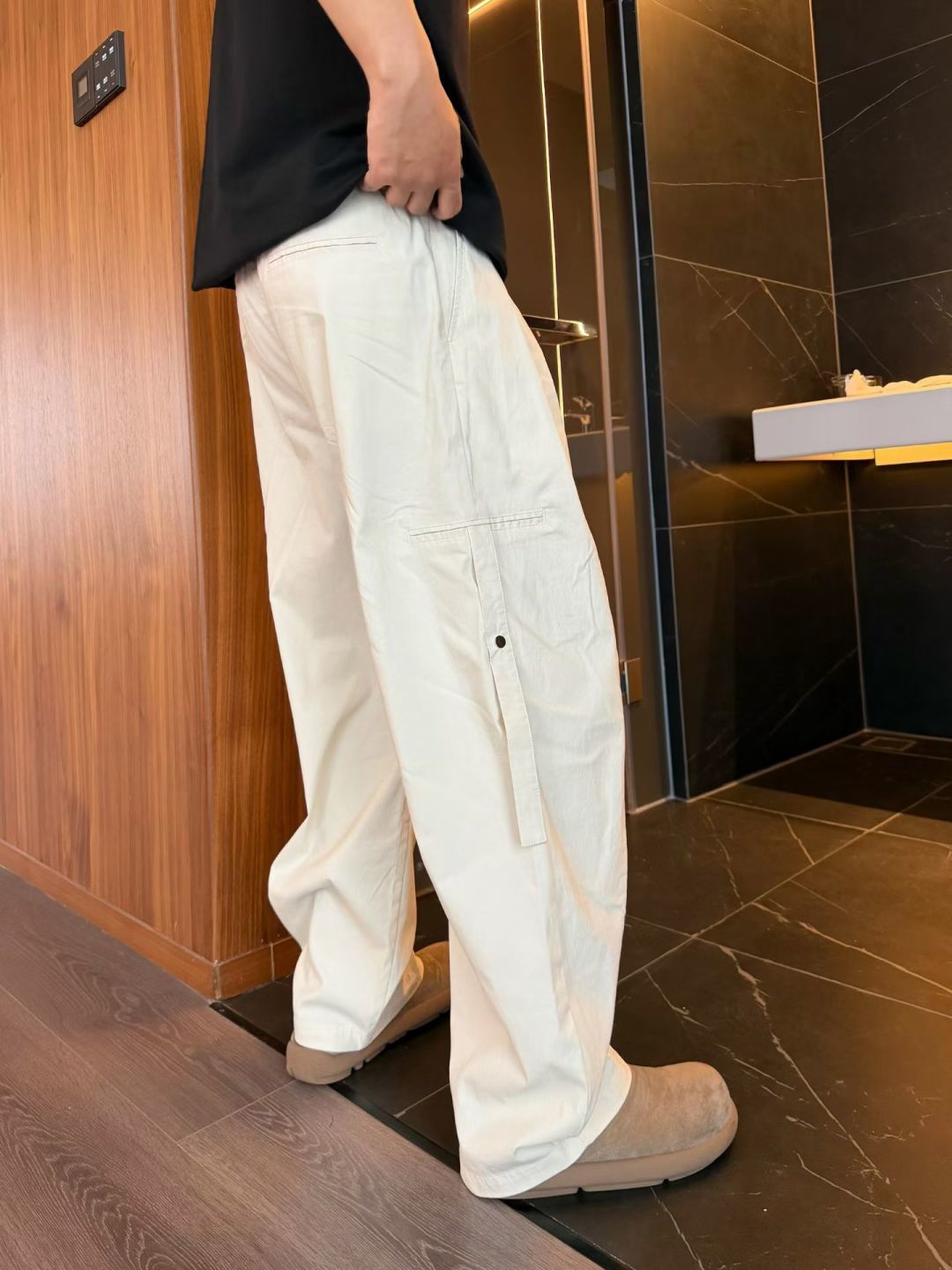 春装新款休闲裤直筒裤型M~3xl