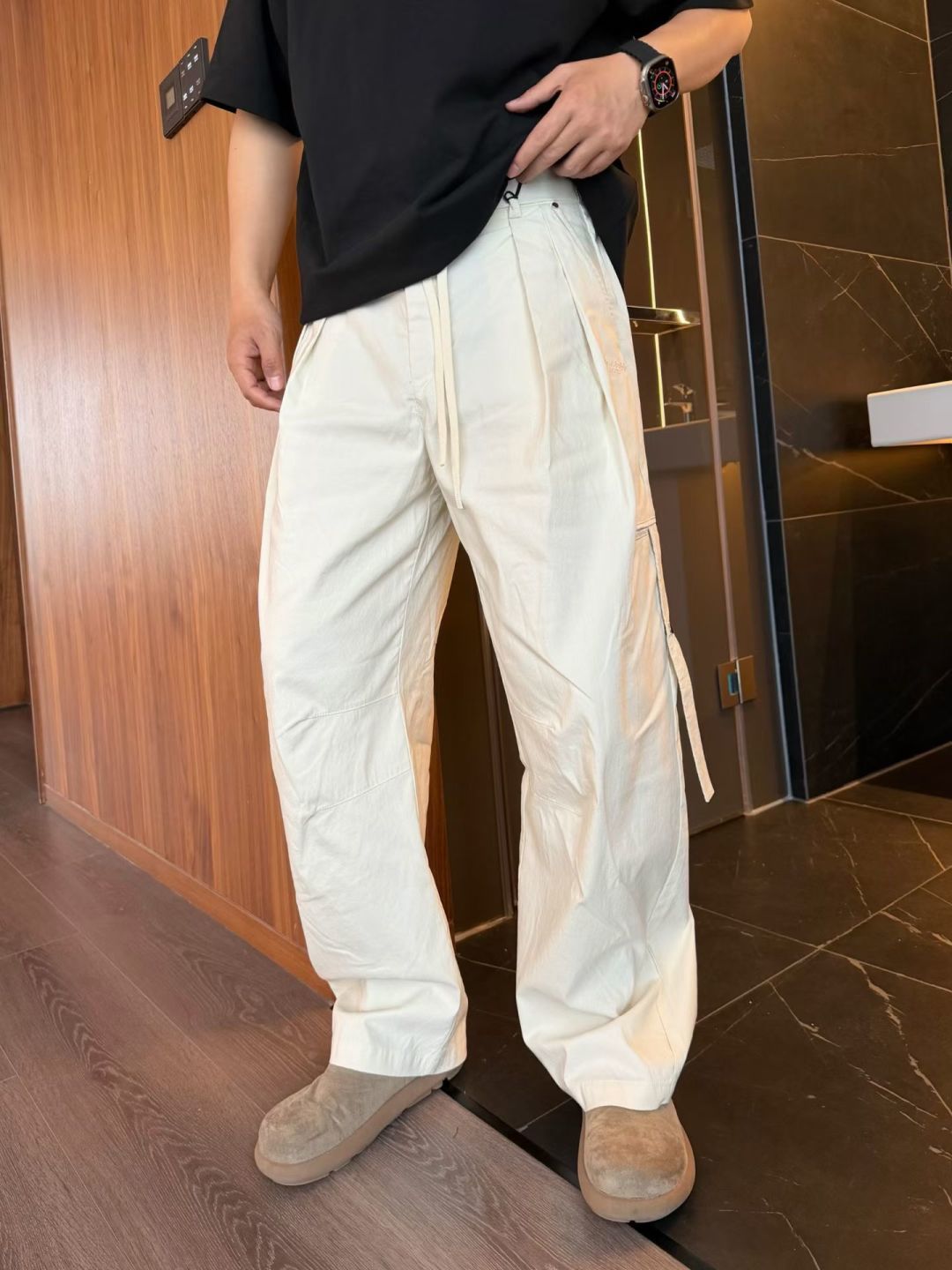 春装新款休闲裤直筒裤型M~3xl