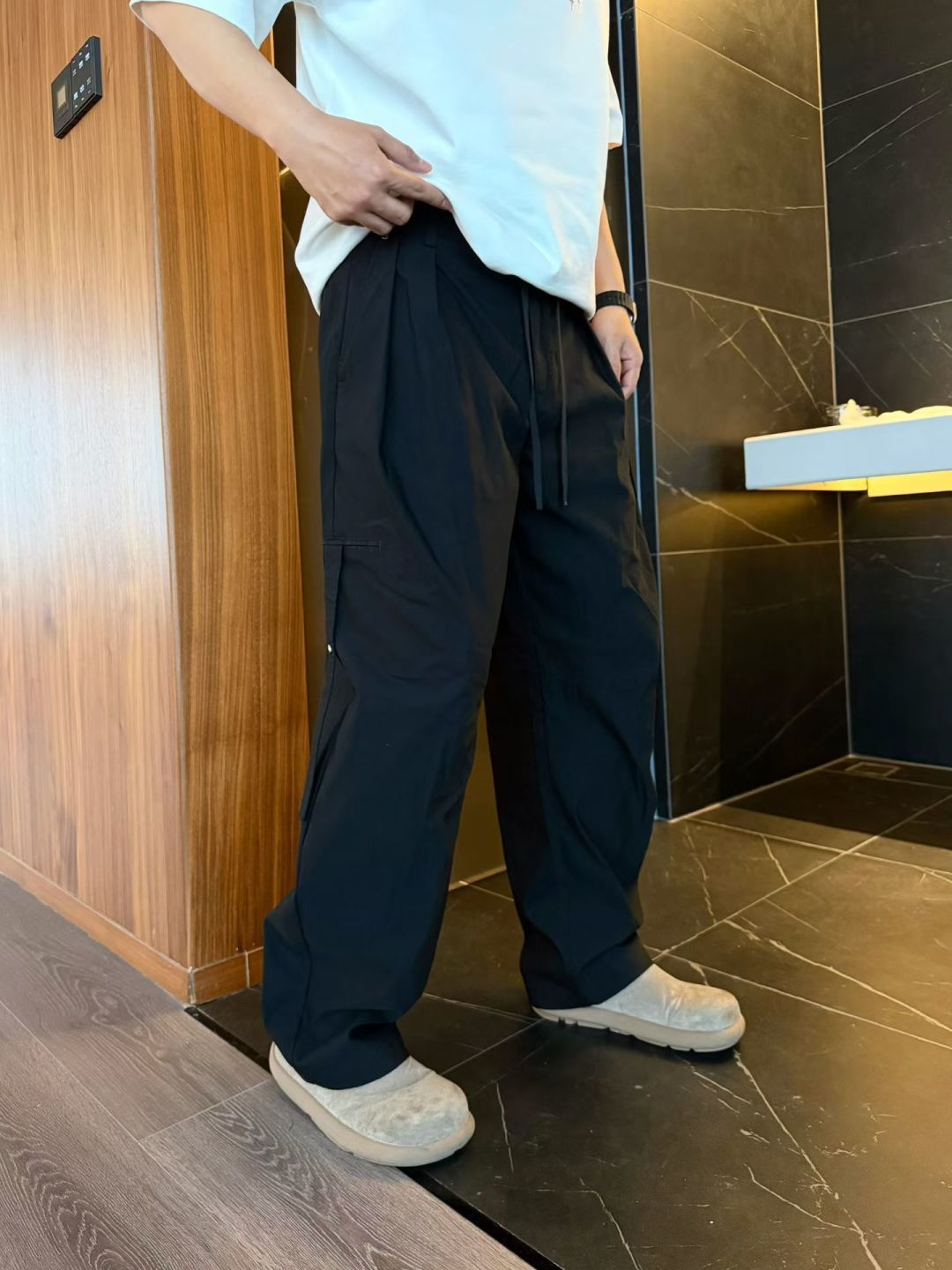 春装新款休闲裤直筒裤型M~3xl