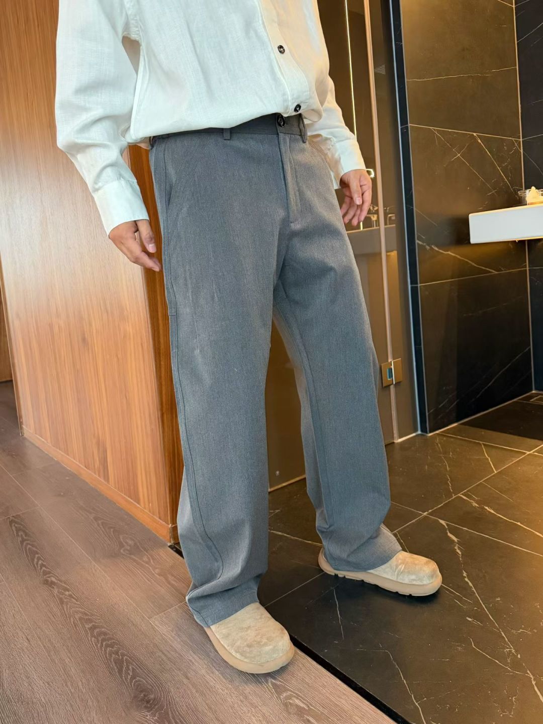 春装新款休闲裤直筒裤型M~3xl