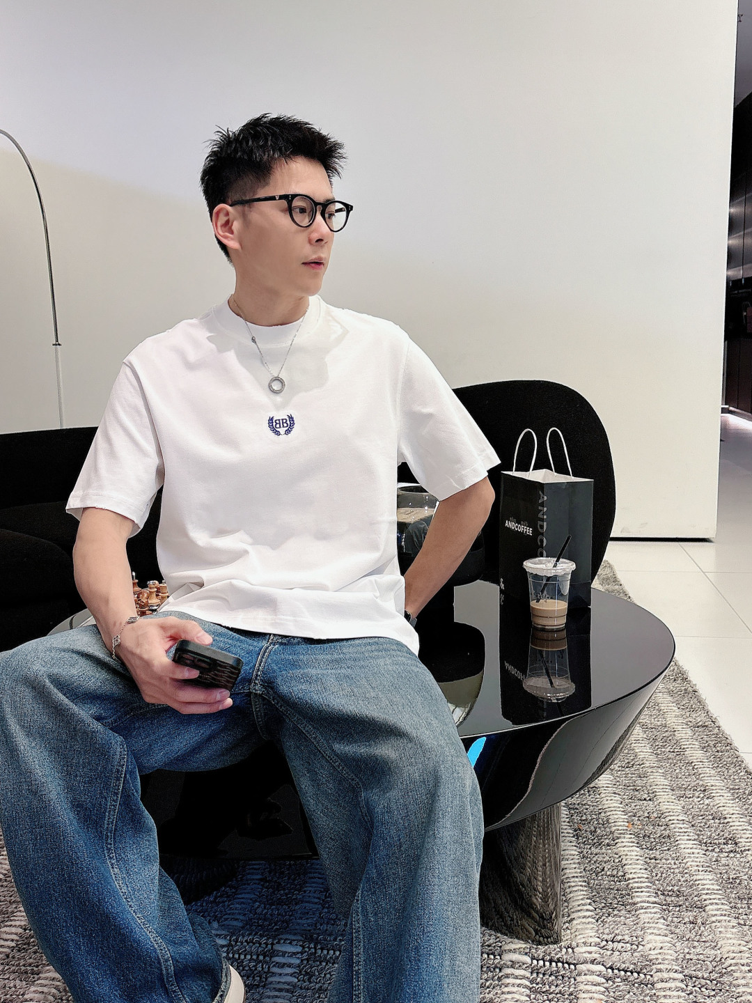 Balenciag 2026春夏系列短袖T恤尺码: M-5XL 微阔版型克重：260克重 成份：100%