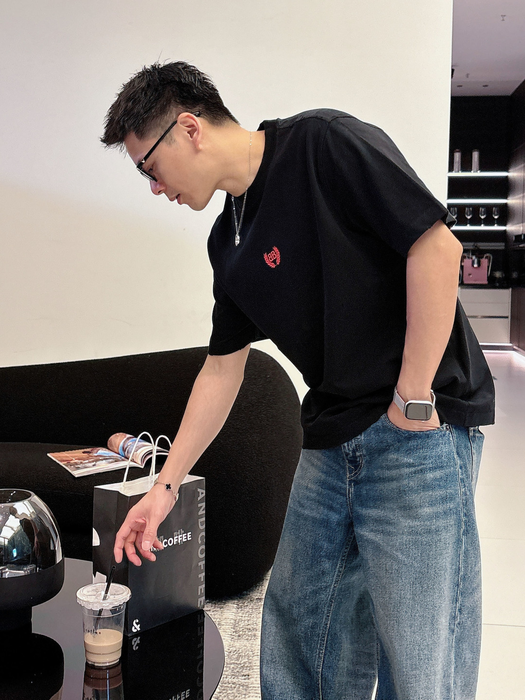 Balenciag 2026春夏系列短袖T恤尺码: M-5XL 微阔版型克重：260克重 成份：100%