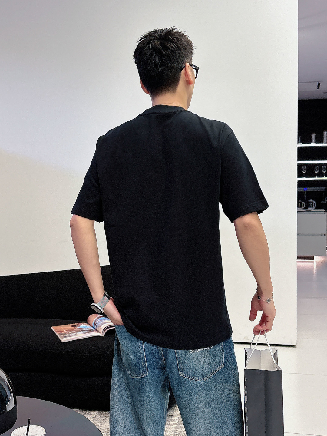 Balenciag 2026春夏系列短袖T恤尺码: M-5XL 微阔版型克重：260克重 成份：100%