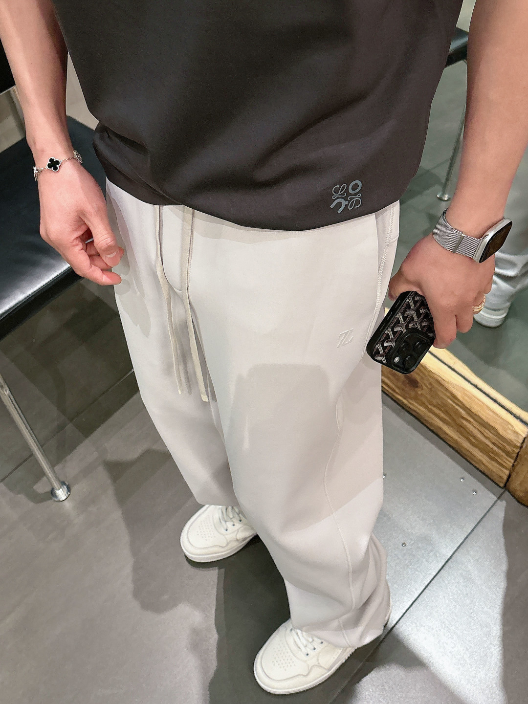 2026 春夏新品 杰尼亚休闲裤颜色： 米色 黑色码数：M-5XL