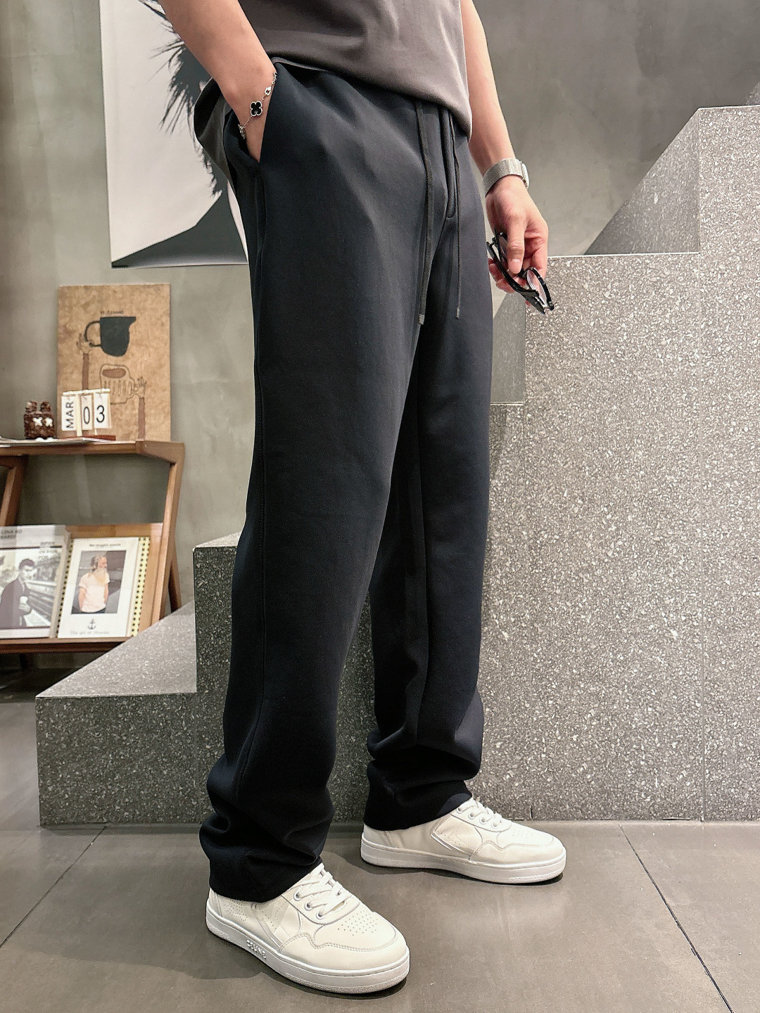 2026 春夏新品 杰尼亚休闲裤颜色： 米色 黑色码数：M-5XL