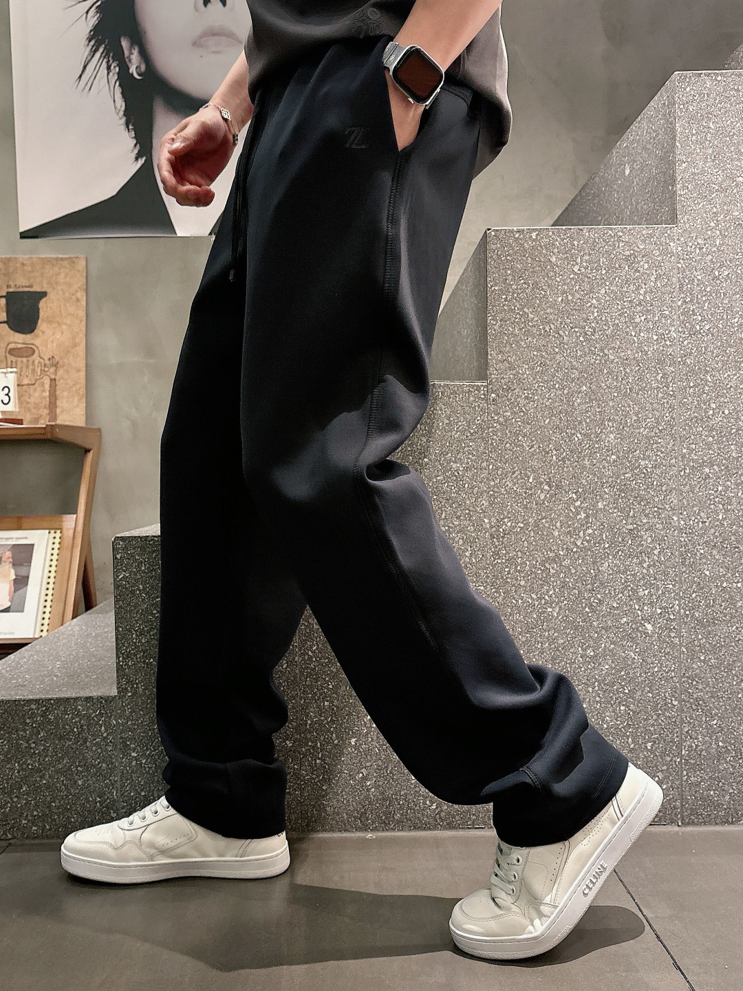 2026 春夏新品 杰尼亚休闲裤颜色： 米色 黑色码数：M-5XL