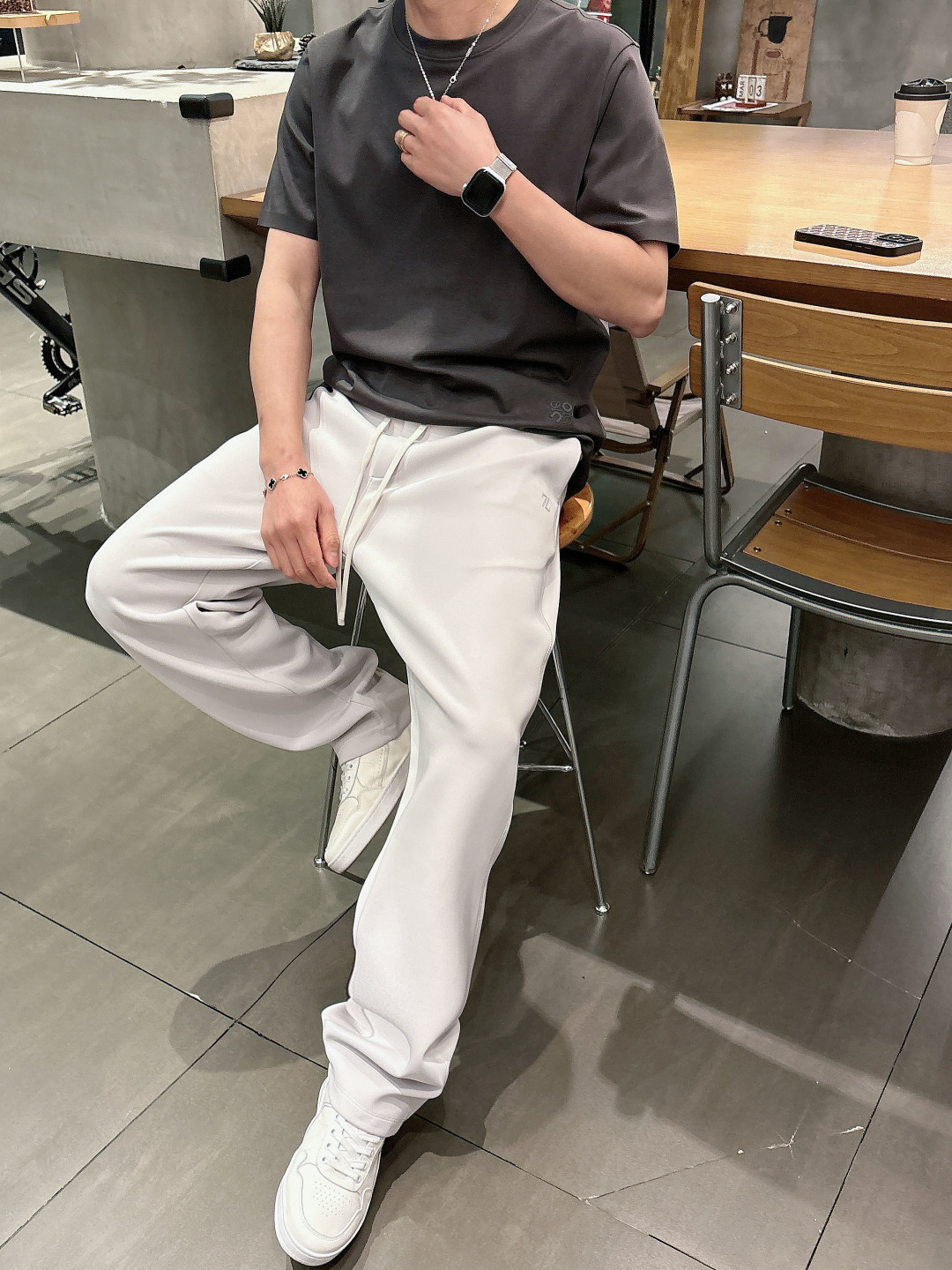 2026 春夏新品 杰尼亚休闲裤颜色： 米色 黑色码数：M-5XL