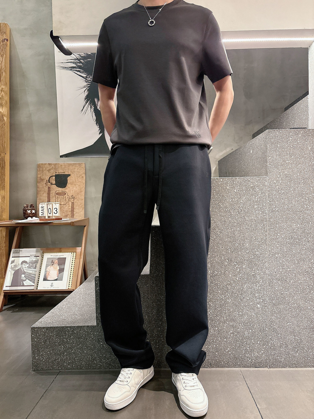 2026 春夏新品 杰尼亚休闲裤颜色： 米色 黑色码数：M-5XL