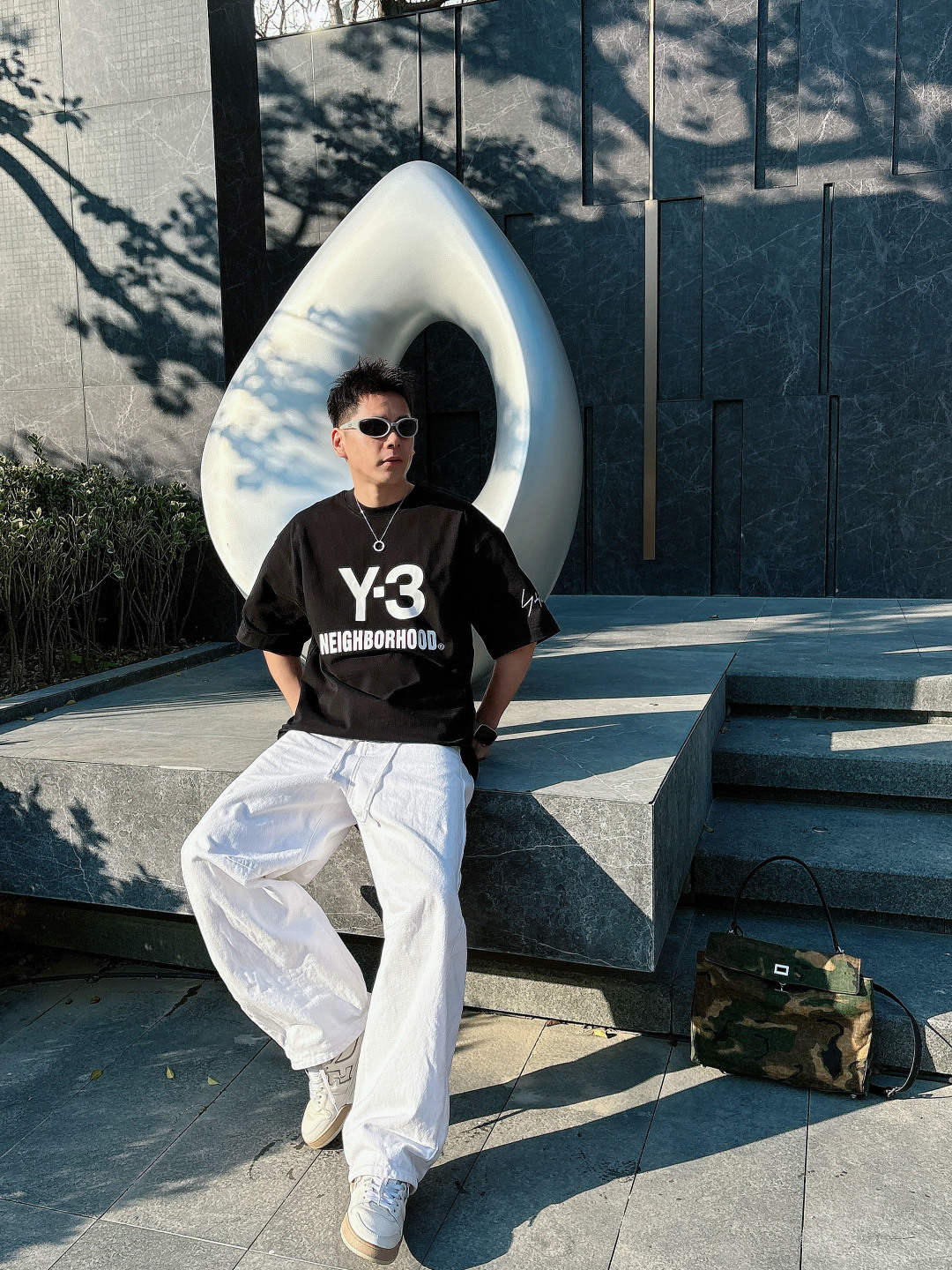 (高版本）Y-3山本耀司 26春夏新品宽松版型短袖T恤，采用定制340g高克重棉面料，非常有质感，袖口下