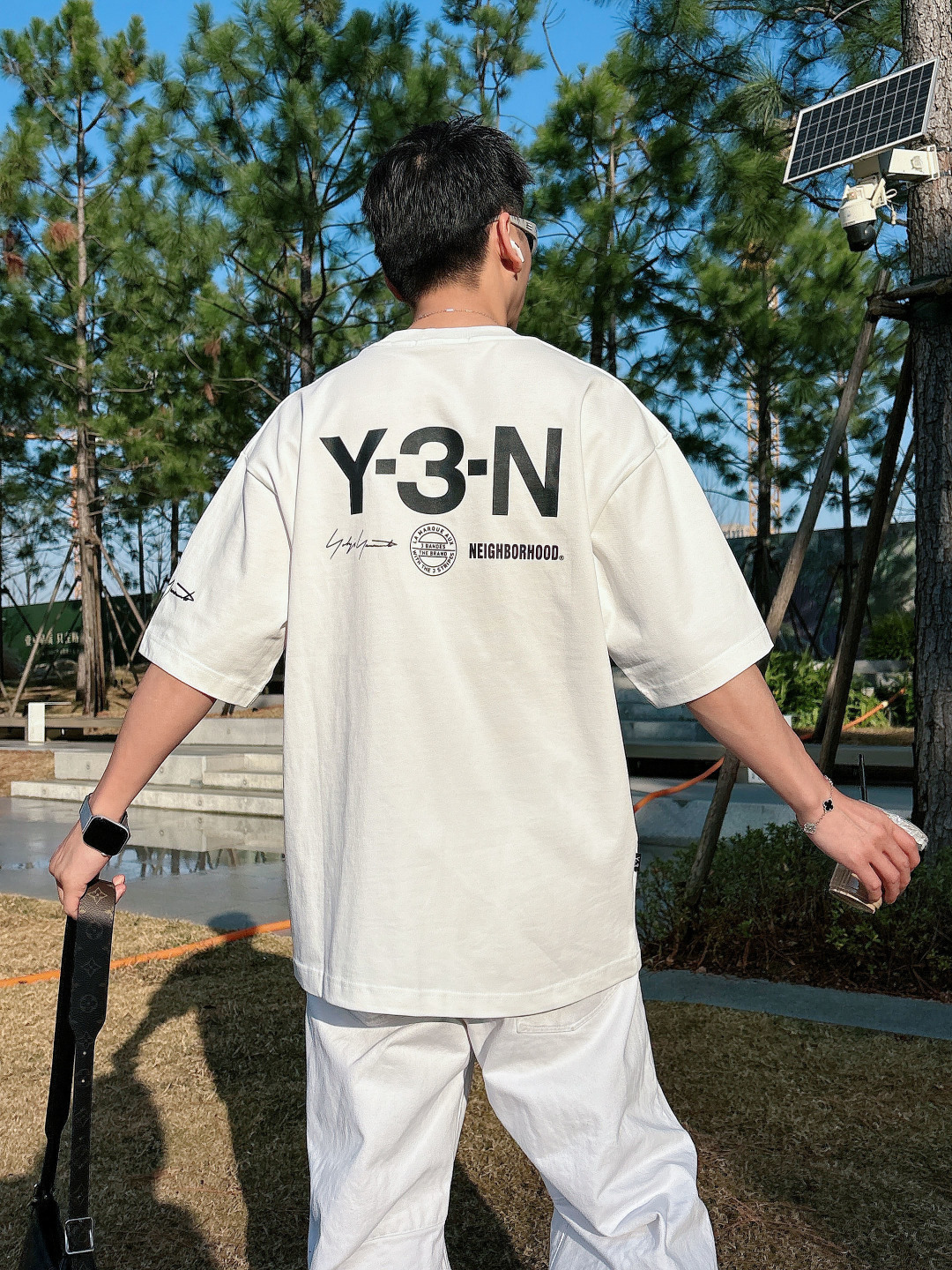 (高版本）Y-3山本耀司 26春夏新品宽松版型短袖T恤，采用定制340g高克重棉面料，非常有质感，袖口下