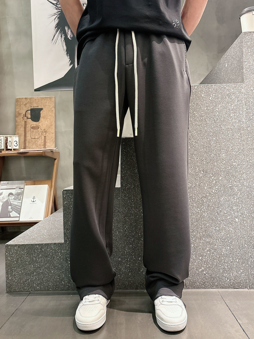 2026 春夏新品 FD休闲裤颜色： 黑色 石墨灰码数：M-5XL