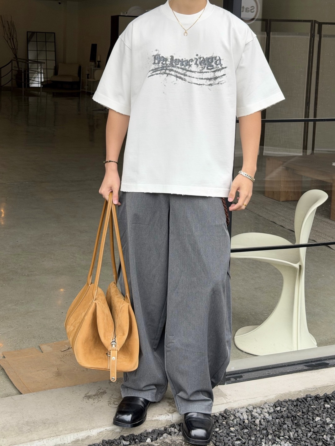 26春季新款重磅T恤🔥颜色：黑，白码数：XS-XL款号：52150