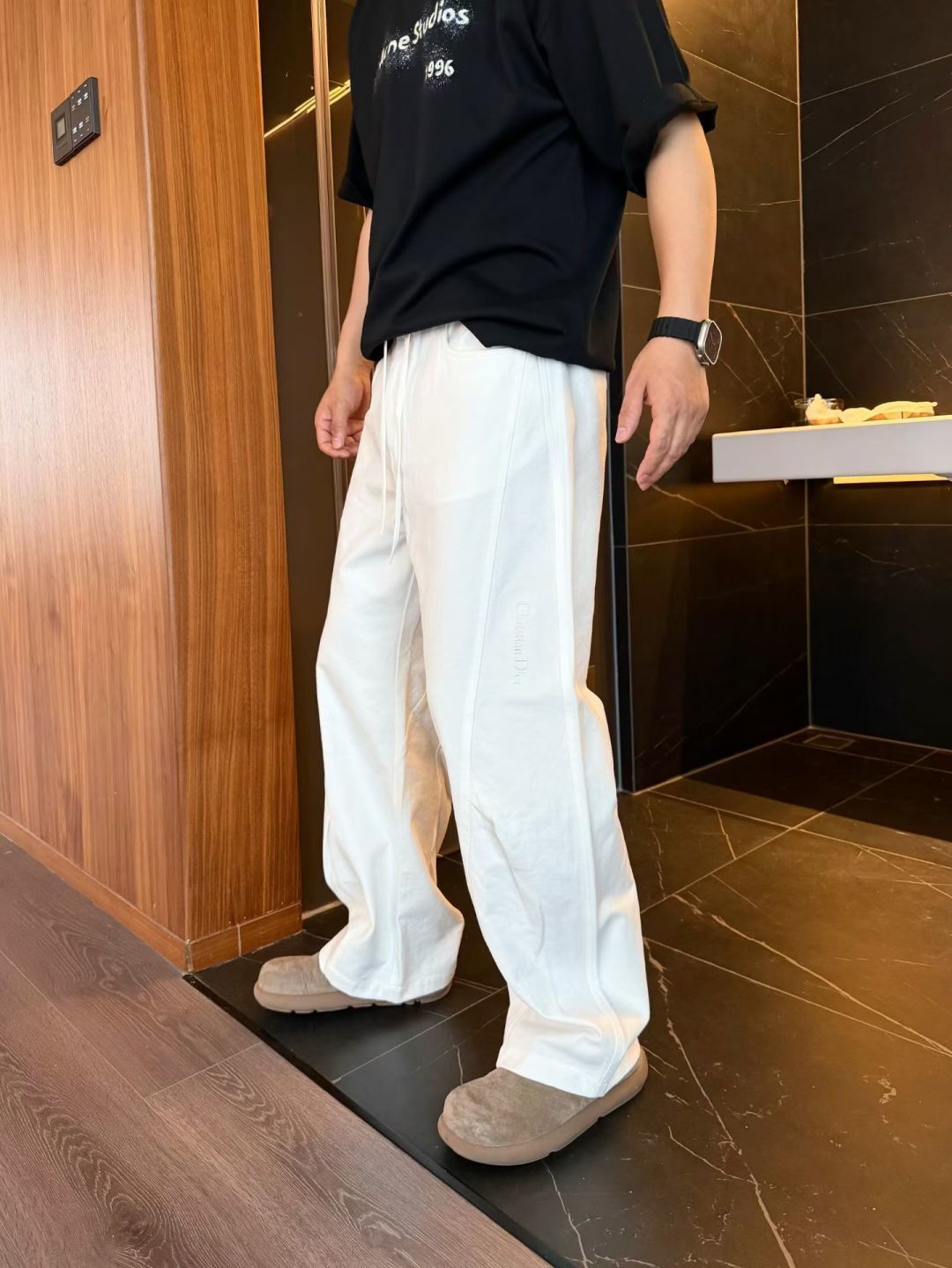 春装新款休闲裤直筒裤型M~3xl