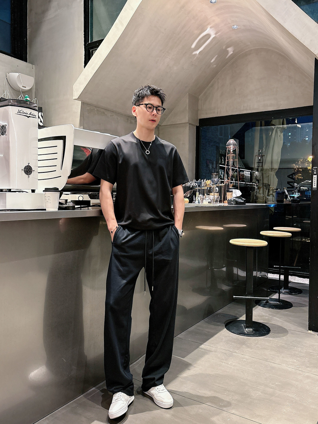 2026 春夏新品 G家休闲裤颜色： 黑色 咖色码数：M-5XL