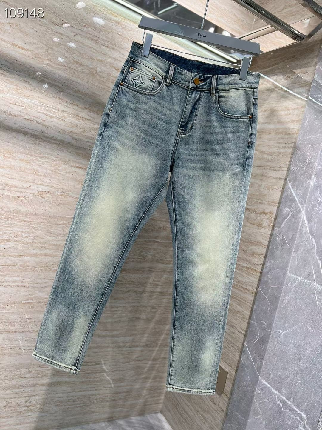 𝟐𝟎𝟐𝟔春夏上新高订欧货牛仔 现货供应 高端精梳棉面料 工艺品牌做工 顶级洗水 激光烧花 高端五金搭配 