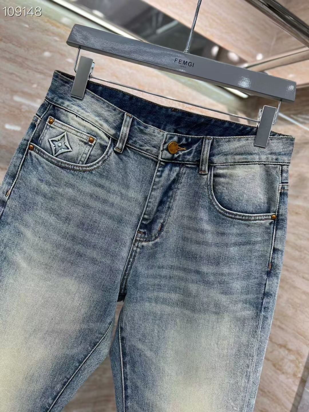 𝟐𝟎𝟐𝟔春夏上新高订欧货牛仔 现货供应 高端精梳棉面料 工艺品牌做工 顶级洗水 激光烧花 高端五金搭配 