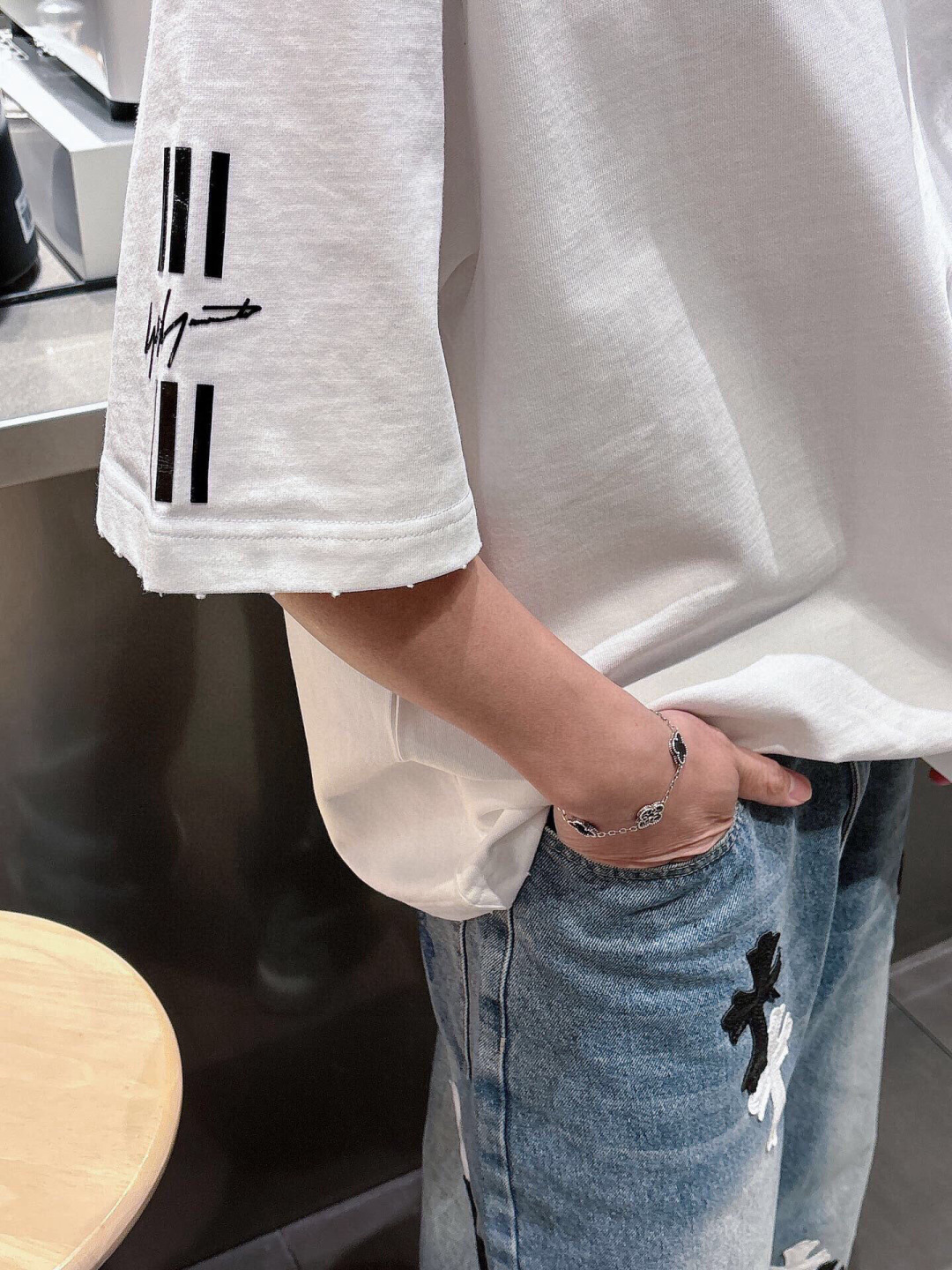 2026春夏新款Y-3短袖 尺码：XS-XL 微阔板型