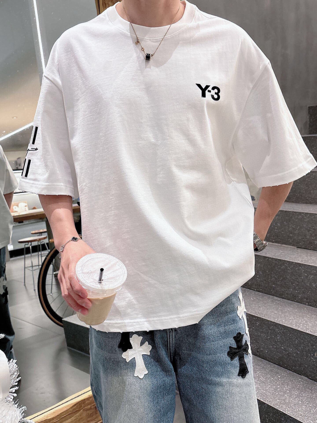 2026春夏新款Y-3短袖 尺码：XS-XL 微阔板型