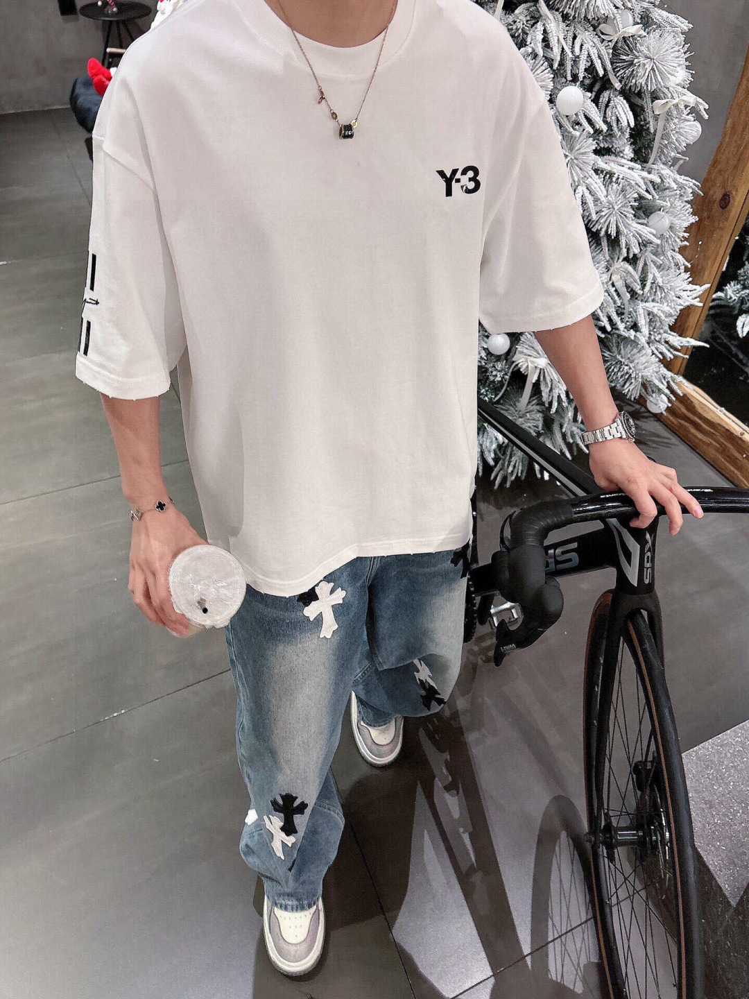 2026春夏新款Y-3短袖 尺码：XS-XL 微阔板型