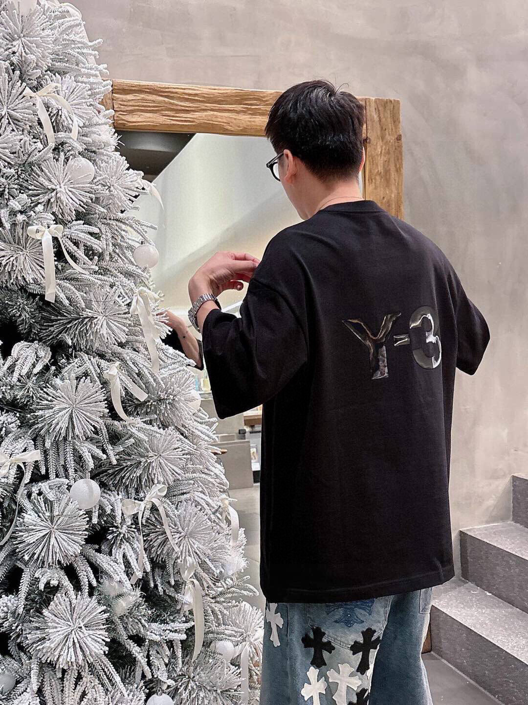 2026春夏新款Y-3短袖 尺码：XS-XL 微阔板型