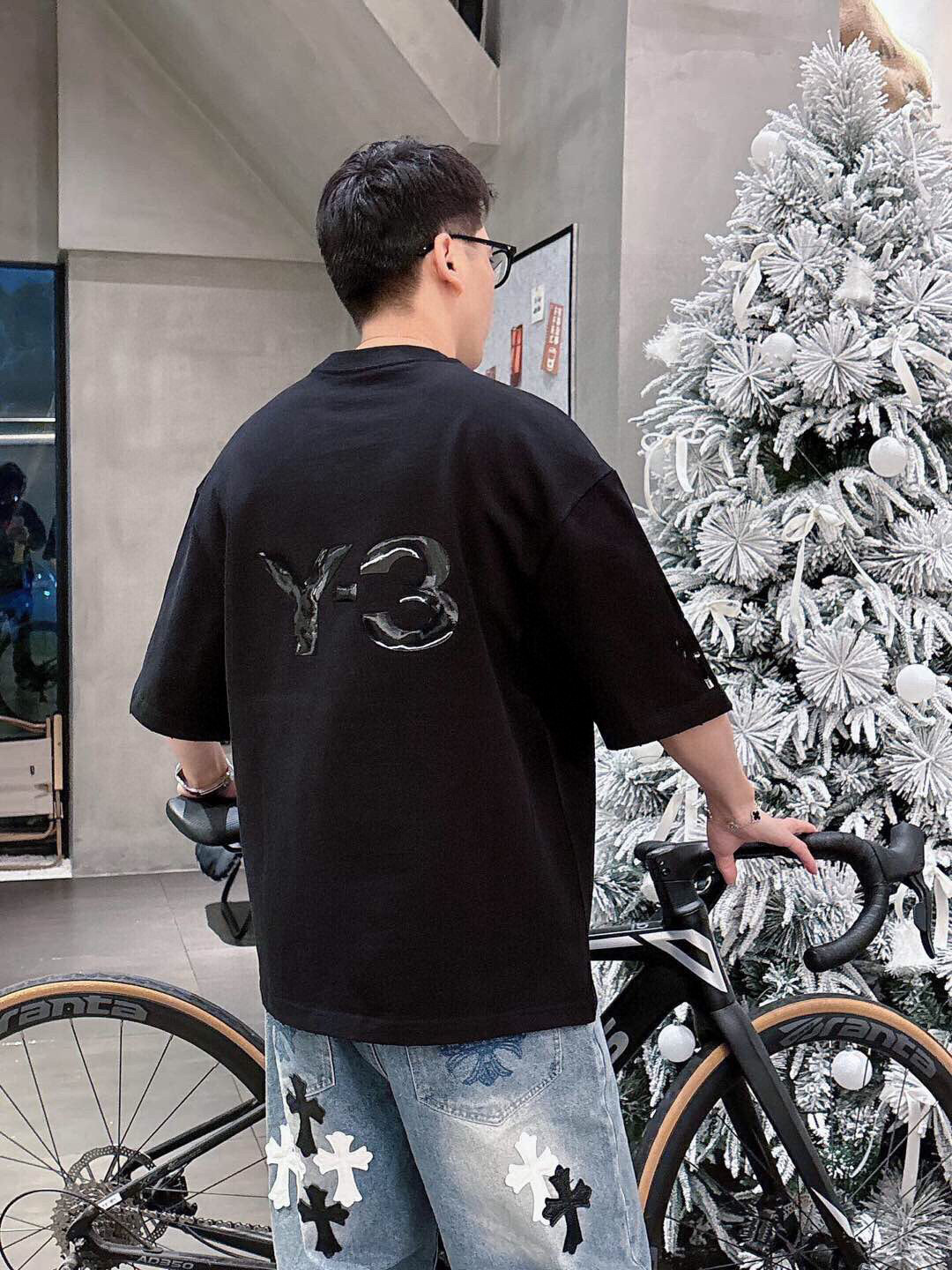 2026春夏新款Y-3短袖 尺码：XS-XL 微阔板型