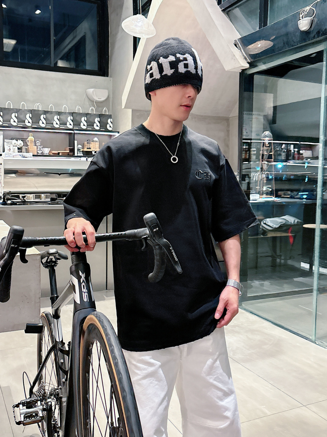 2026春夏新款克罗心刺绣短袖尺码 XS S M L XL