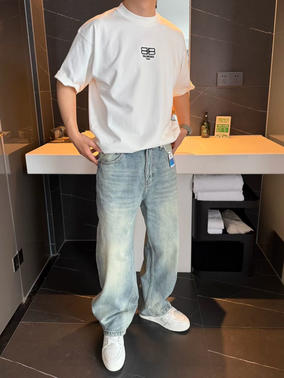 春夏新款短袖宽松阔版xs~xl
