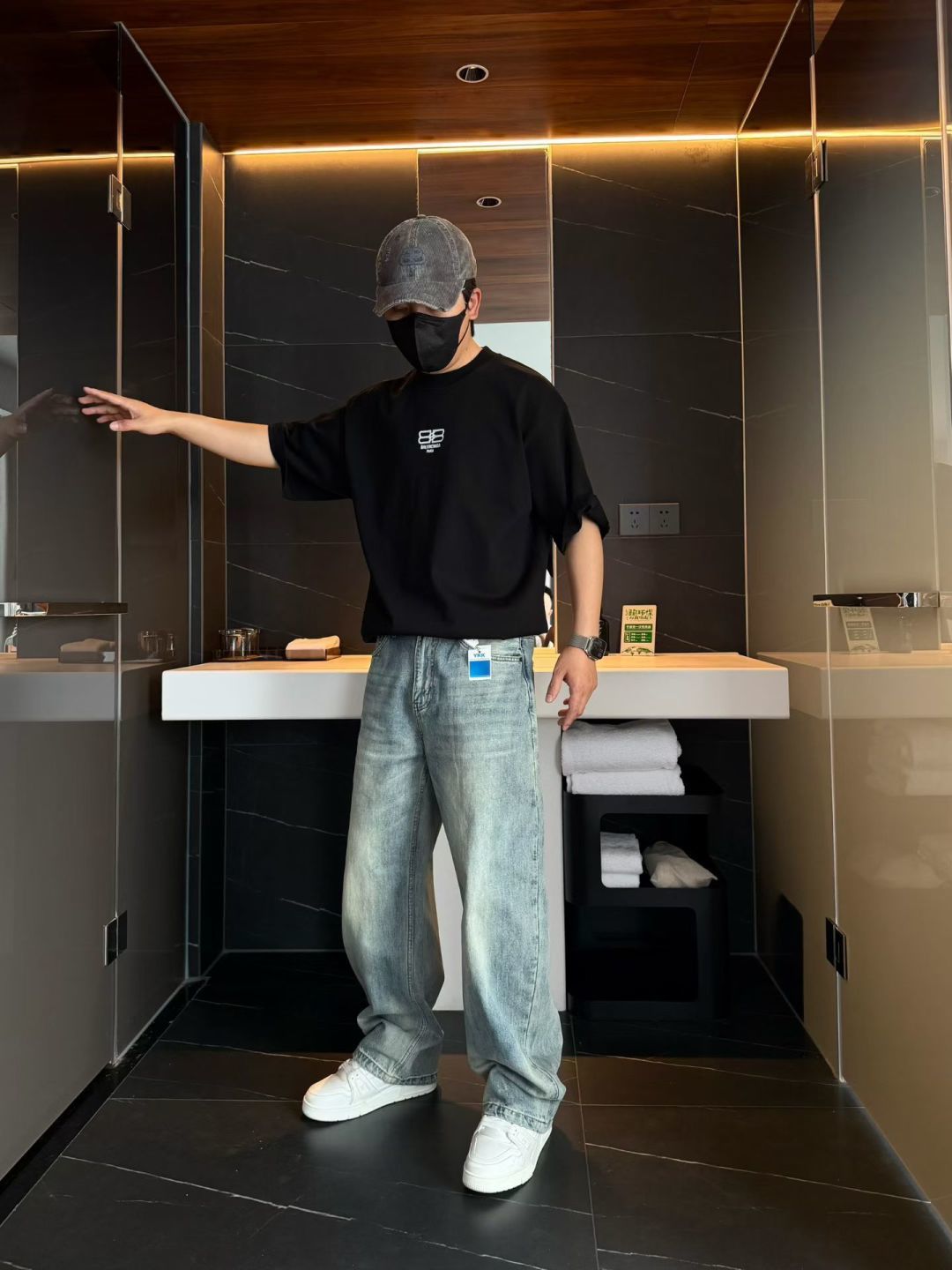 春夏新款短袖宽松阔版xs~xl
