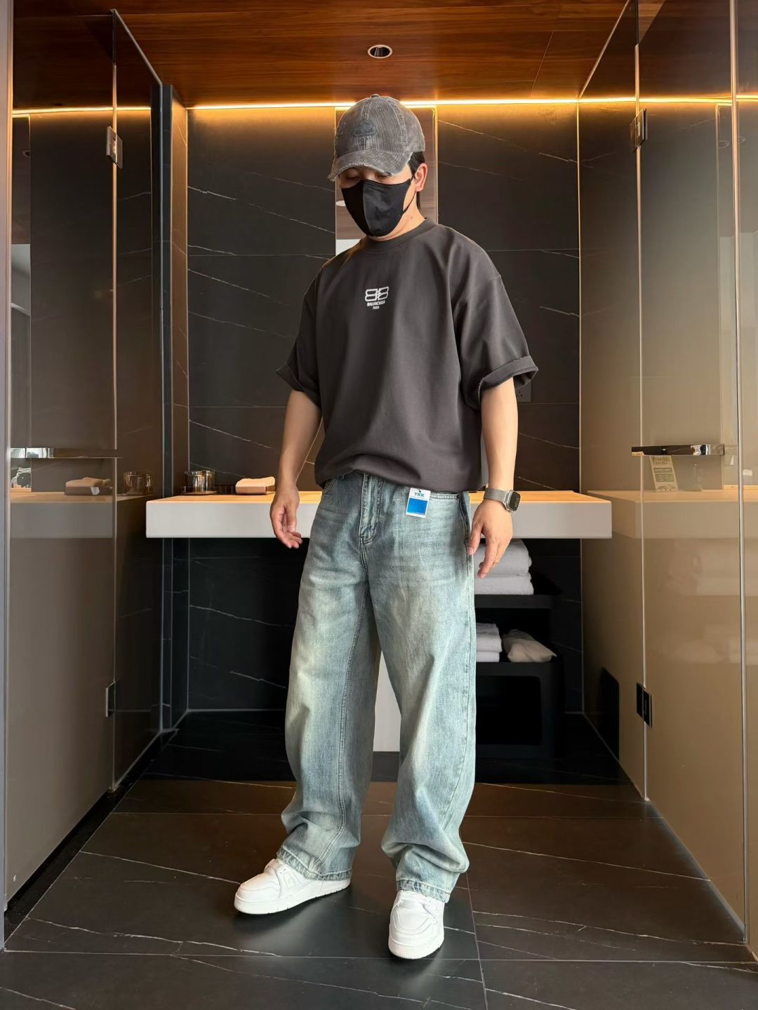 春夏新款短袖宽松阔版xs~xl