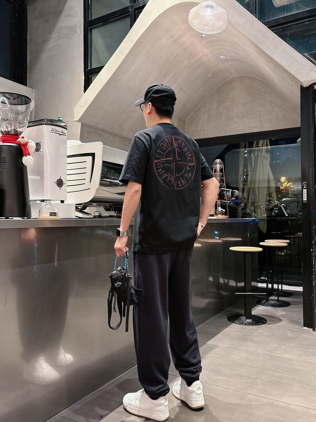 Stone Island 2026春夏短袖系列尺码: M-5XL 微阔版型克重：260克重 潮棉短袖成份