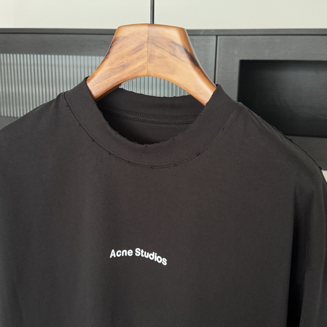 Acne Stuidos🌟2026年新款夏季短袖🆕采用纯棉面料，手感细腻，超级时尚洋气！码数：XS-XL