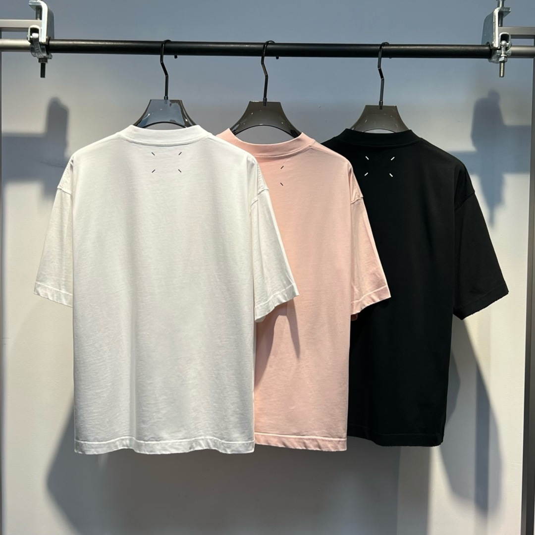26春夏260克T恤🔥颜色：黑，白，粉码数：XS-XL款号：52175