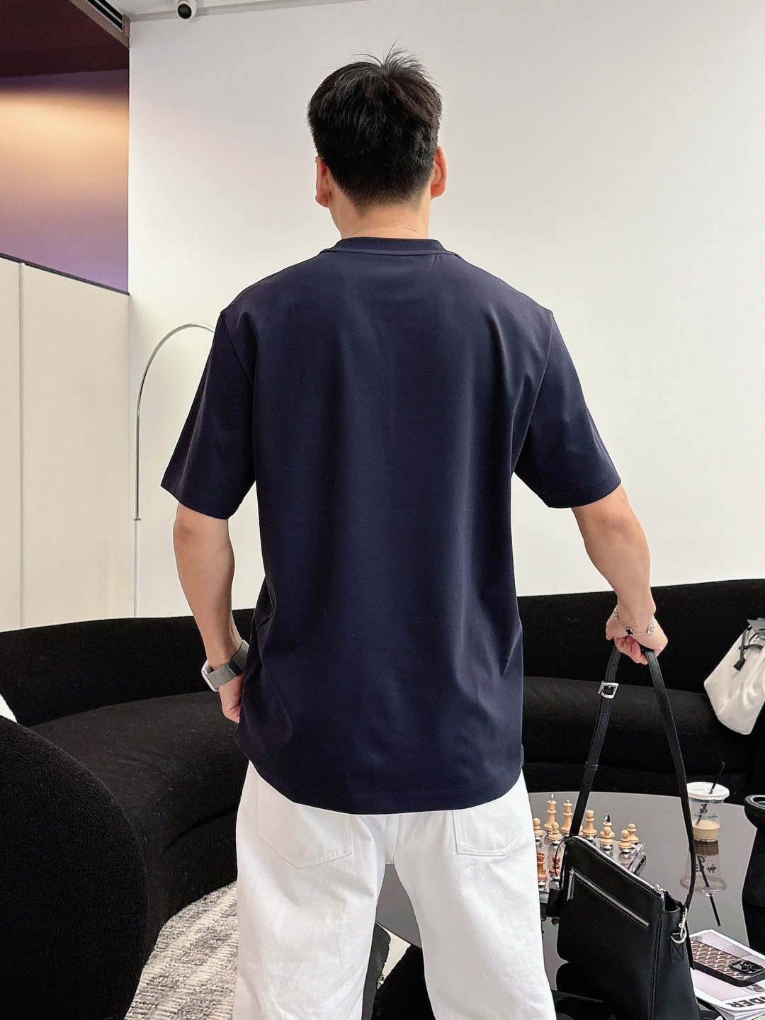 2026 春夏新品 巴宝莉短袖 颜色： 白色 黑色 藏青色码数：M-5XL