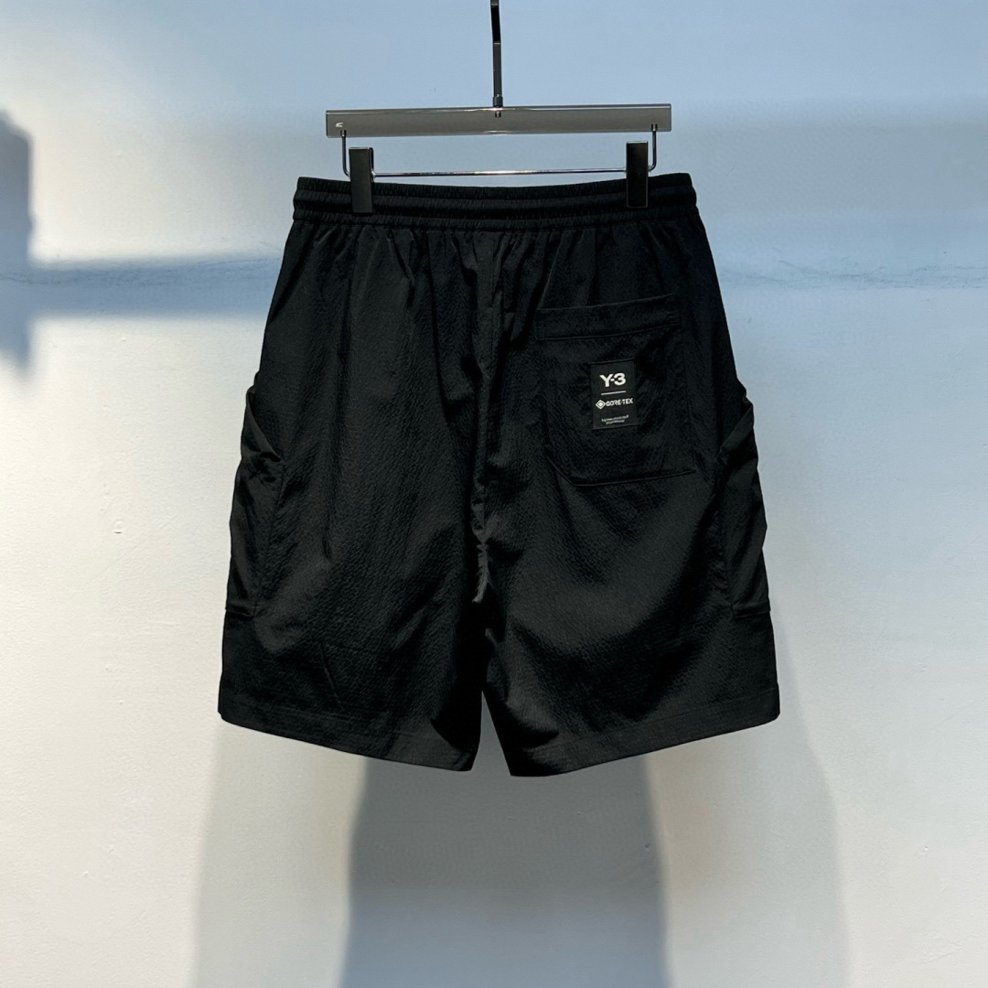 最高板本 Y-3夏季短裤上新[庆祝]颜色：黑码数：M-3XL
