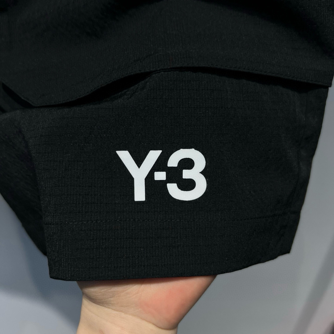 最高板本 Y-3夏季短裤上新[庆祝]颜色：黑码数：M-3XL