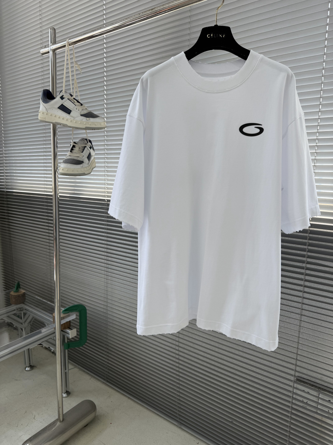 Balenciag    2026新款原单男士休闲短袖T恤！时尚百搭爆款⚠️宽松版型⚠️进口双股纯棉面料