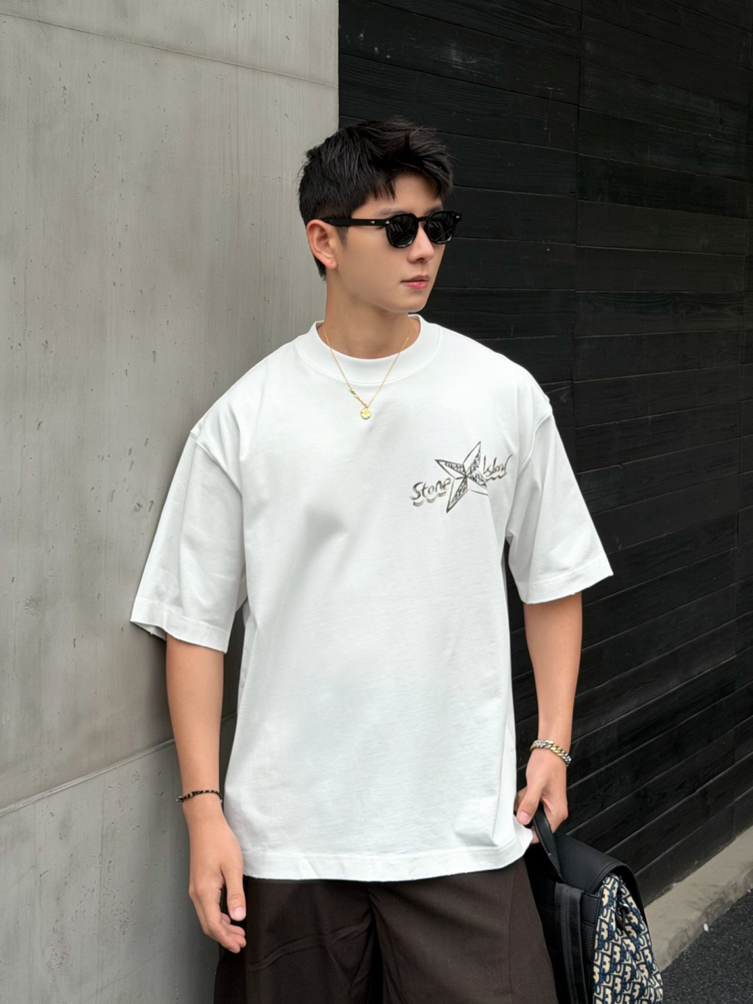 26夏季260克T恤🔥颜色：黑，白，咖码数：XS-XL款号：52199