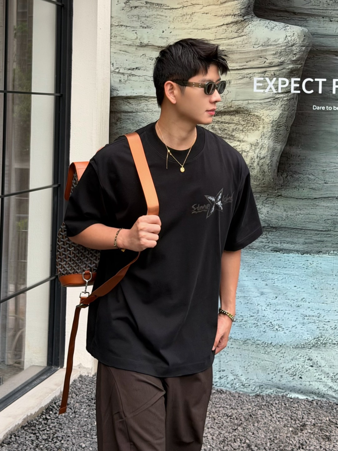 26夏季260克T恤🔥颜色：黑，白，咖码数：XS-XL款号：52199