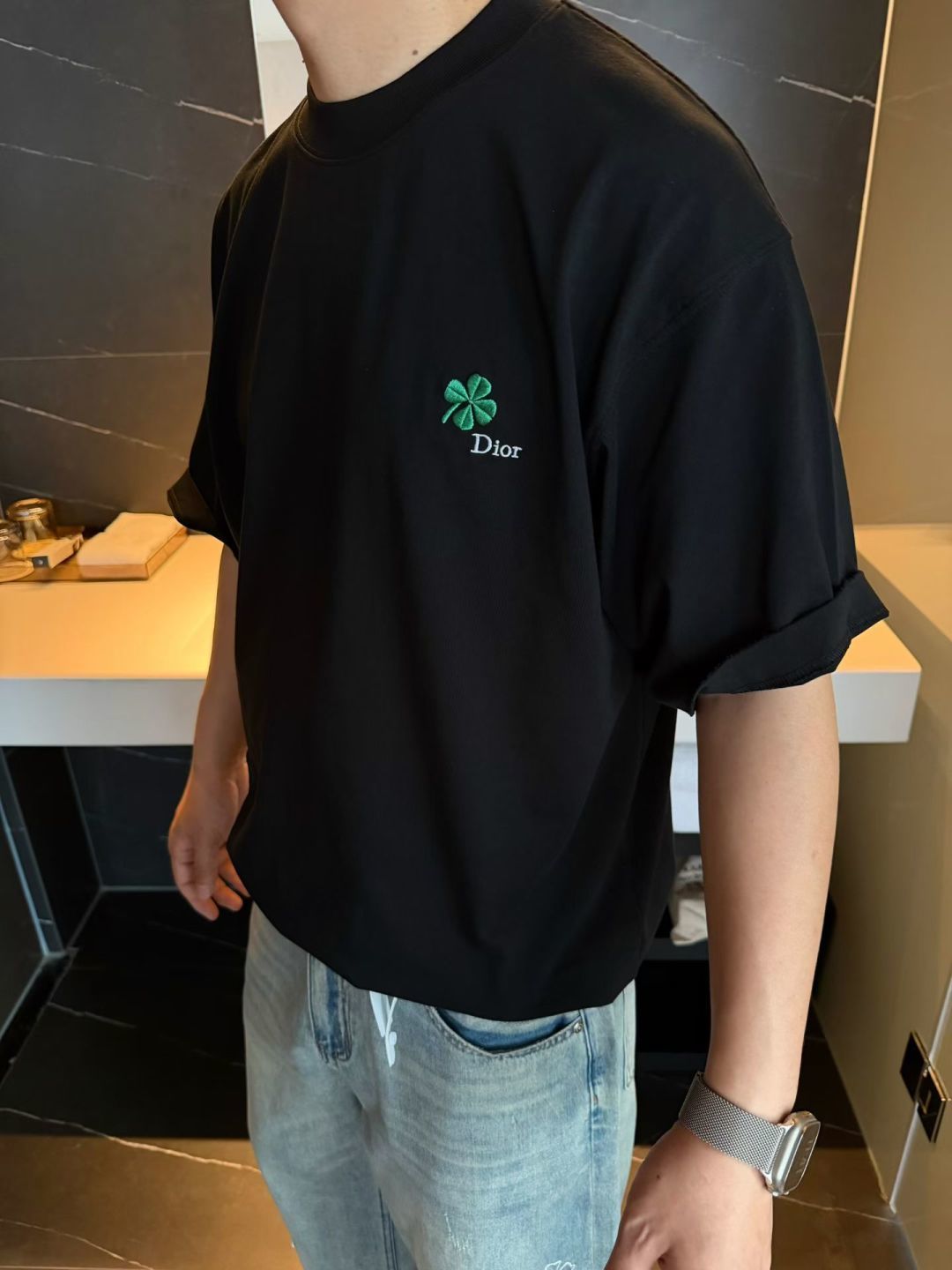 26夏季T恤🔥颜色：黑，白，粉码数：XS-XL款号：52172