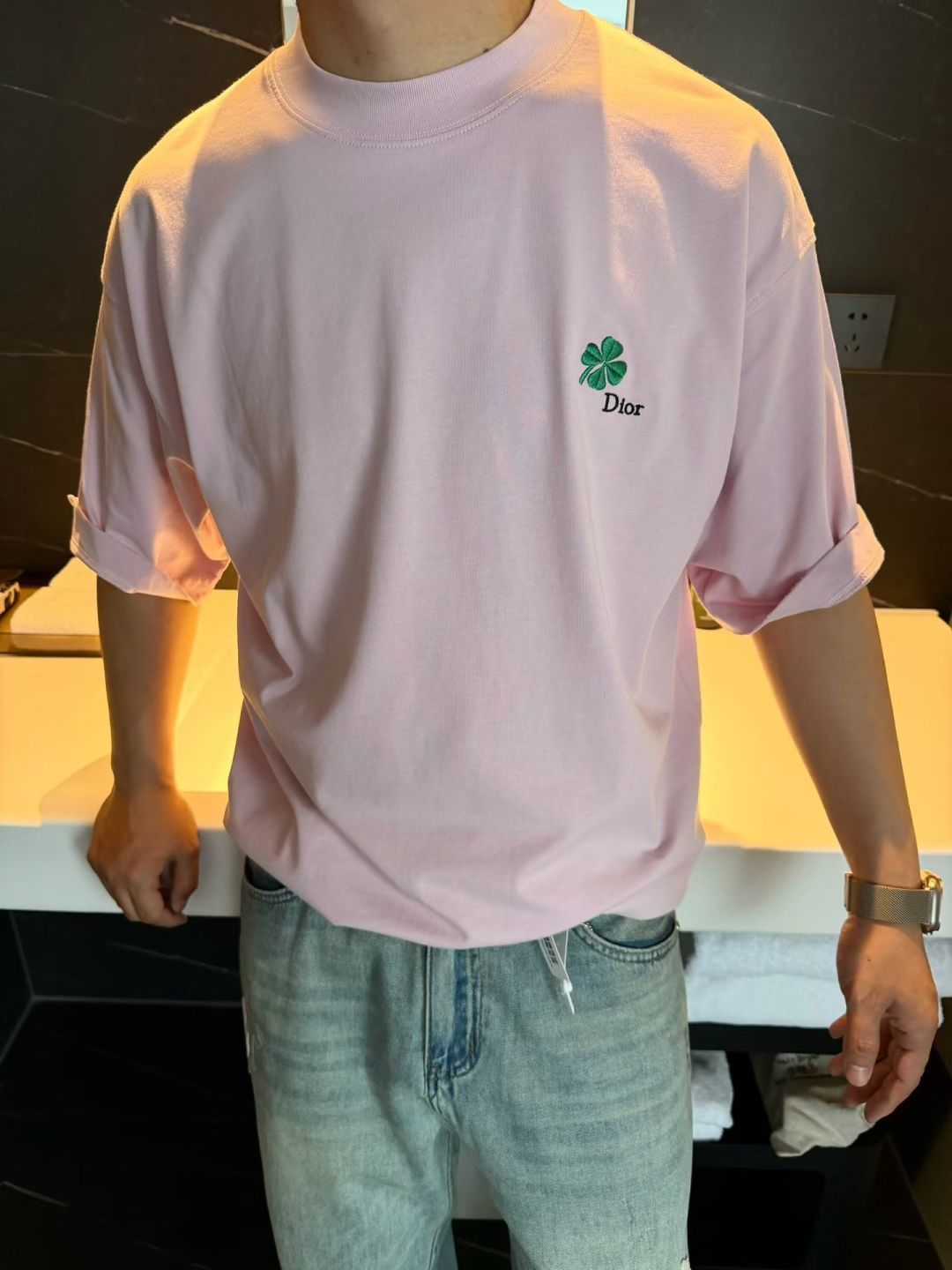 26夏季T恤🔥颜色：黑，白，粉码数：XS-XL款号：52172