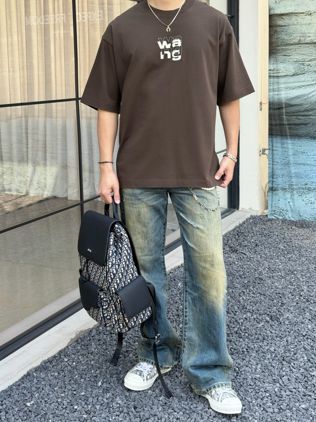 26春夏260克T恤🔥颜色：黑，白，绿码数：XS-XL款号：52187